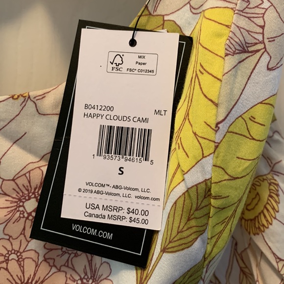 Volcom Flowy Top - Picture 4 of 4